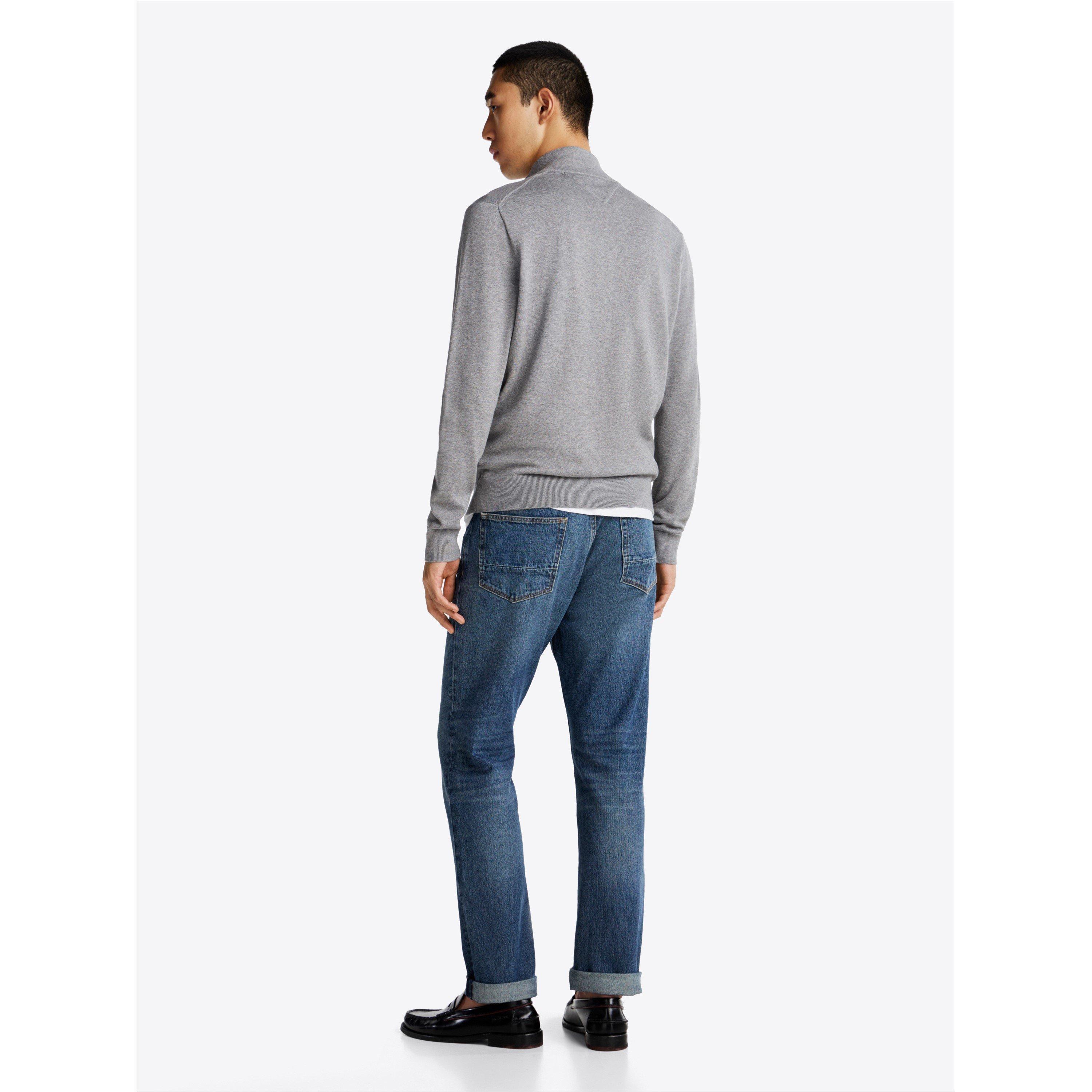Medium Grey P91 - Tommy Hilfiger - Half-zip sweater - 3