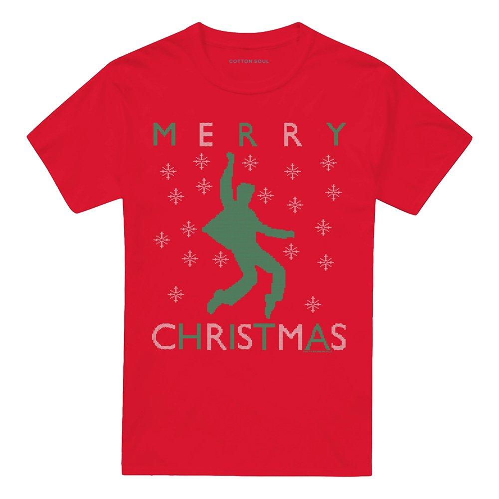 Red - Elvis Presley - Elvis Dancing Ugly Christmas T-Shirt Red - 4