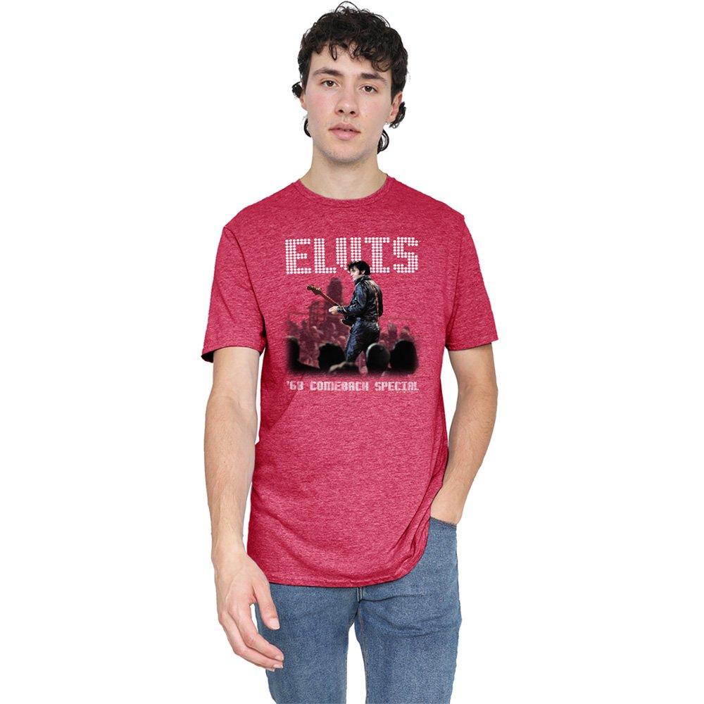 Red - Elvis Presley - Elvis Presley Return Of The King T-Shirt Red - 1
