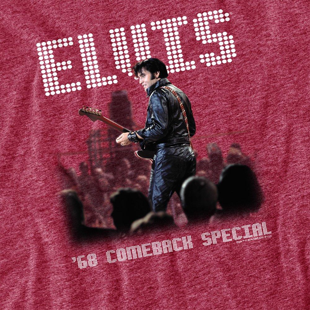 Red - Elvis Presley - Elvis Presley Return Of The King T-Shirt Red - 2