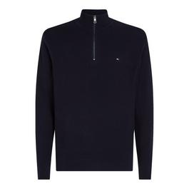 Tommy Hilfiger STRUCTURE ZIP MOCK