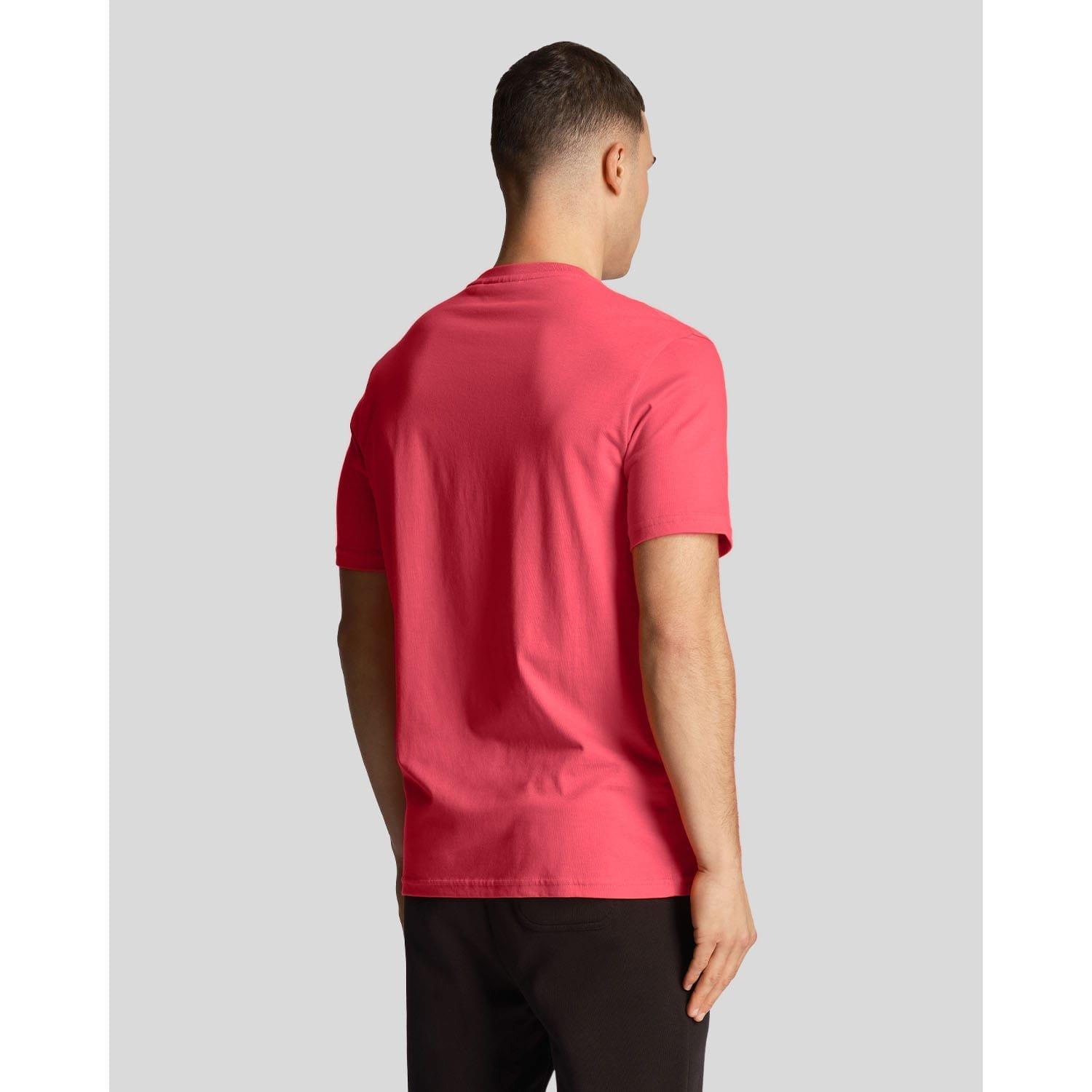 Pink - Lyle and Scott - Contrast Pocket T-Shirt - 2