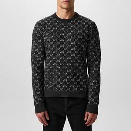 Gucci All Over Gg Crewneck Jumper