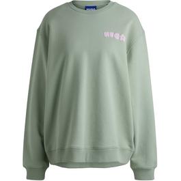 Hugo Cotton Terry Oversized Sweatshirt