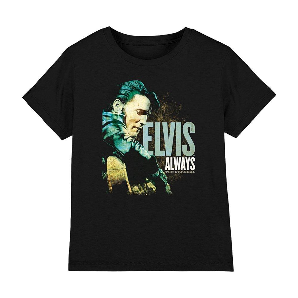Black - Elvis Presley - Elvis Presley Always The Original Kids T-Shirt Bl - 1
