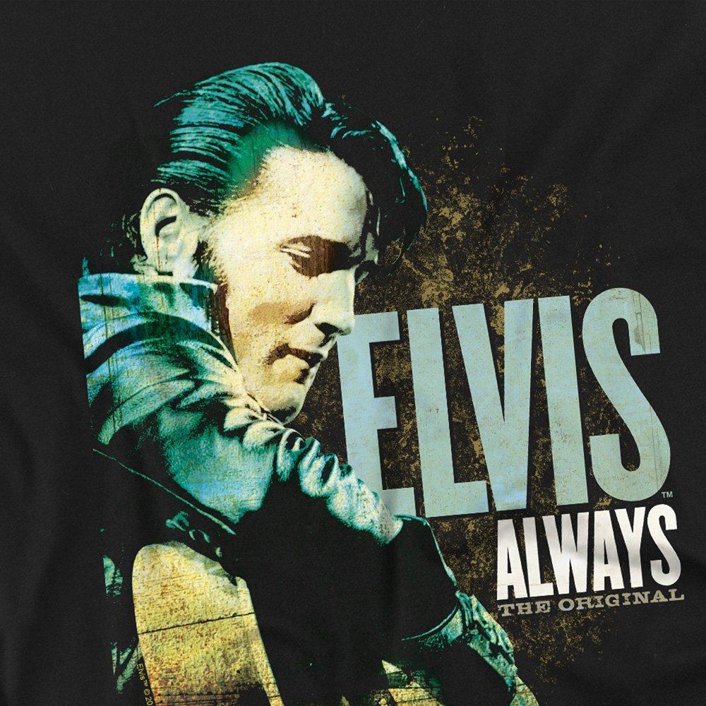 Black - Elvis Presley - Elvis Presley Always The Original Kids T-Shirt Bl - 2