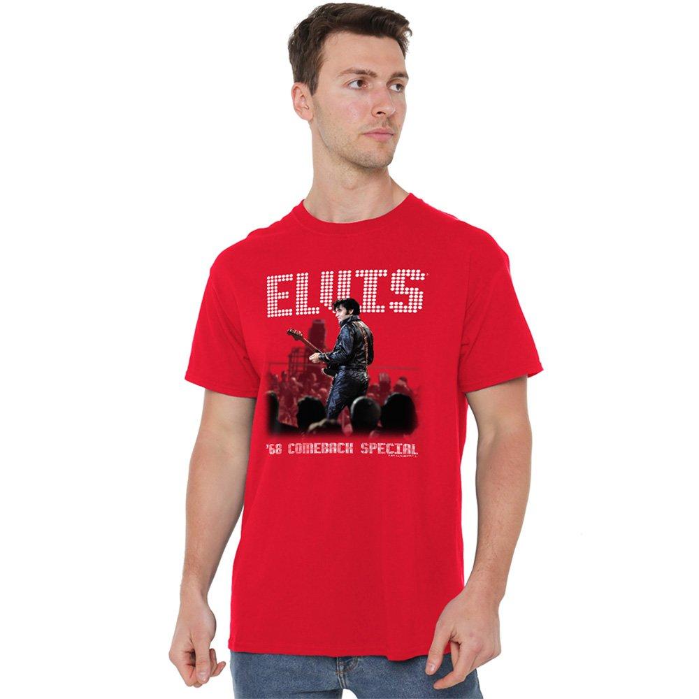 Red - Elvis Presley - Elvis Presley Return Of The King T-Shirt Red - 1