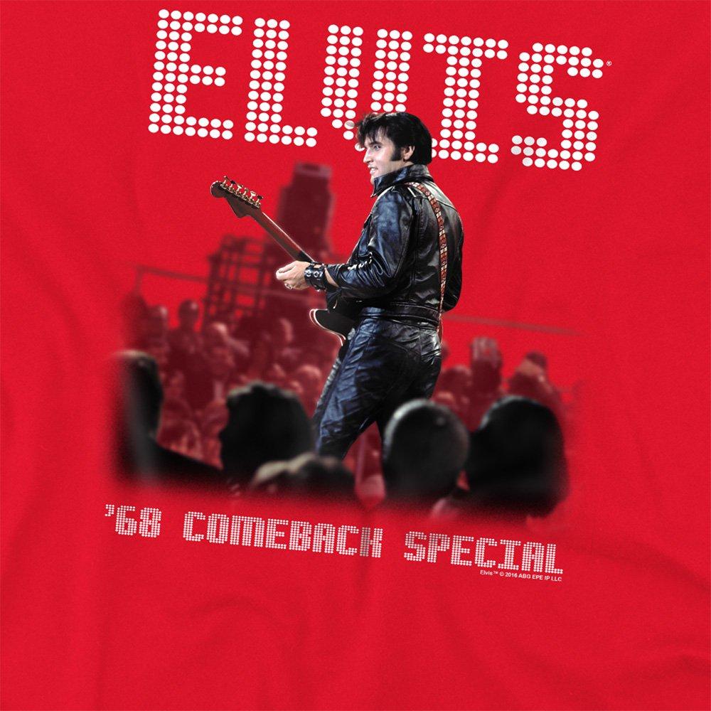 Red - Elvis Presley - Elvis Presley Return Of The King T-Shirt Red - 2