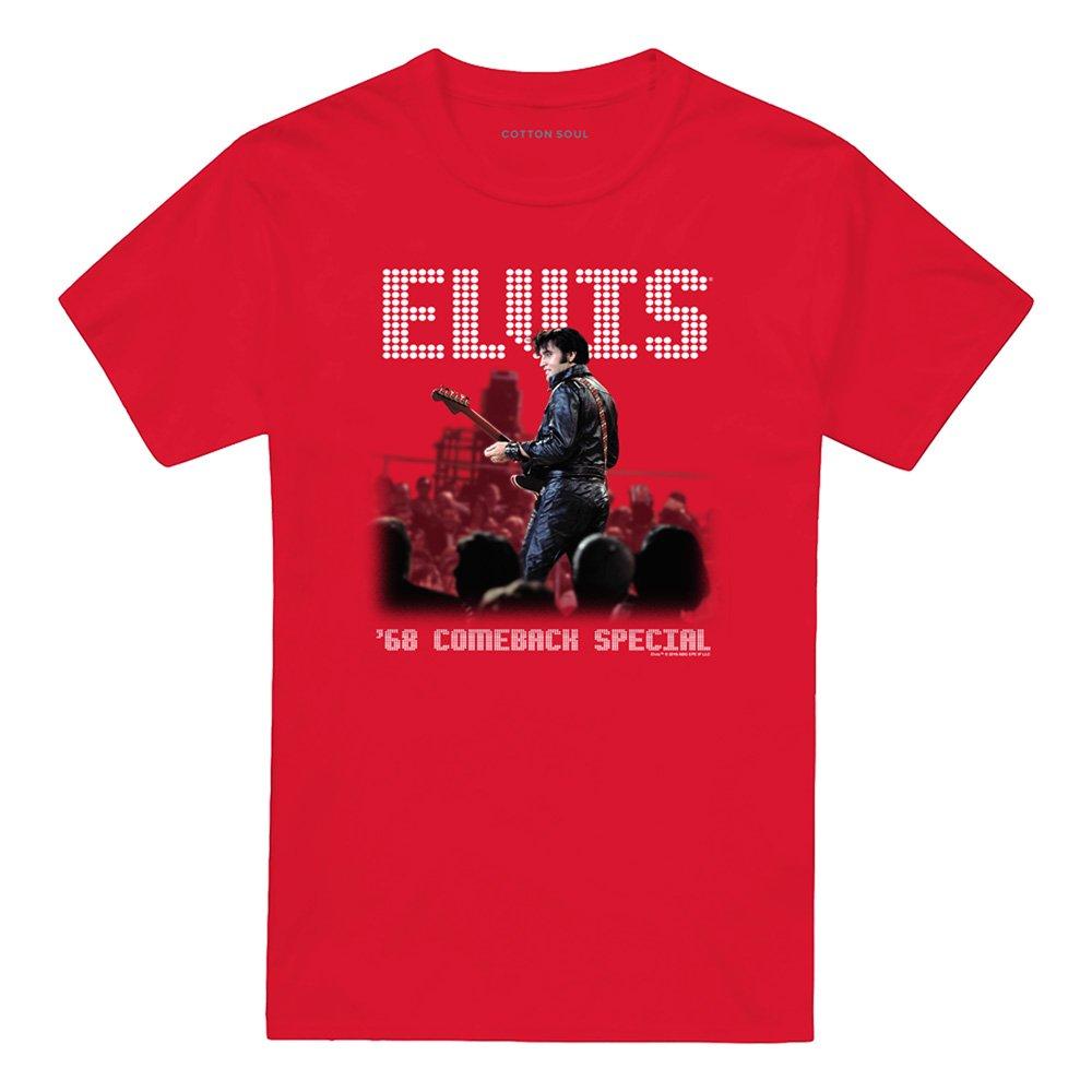 Red - Elvis Presley - Elvis Presley Return Of The King T-Shirt Red - 4