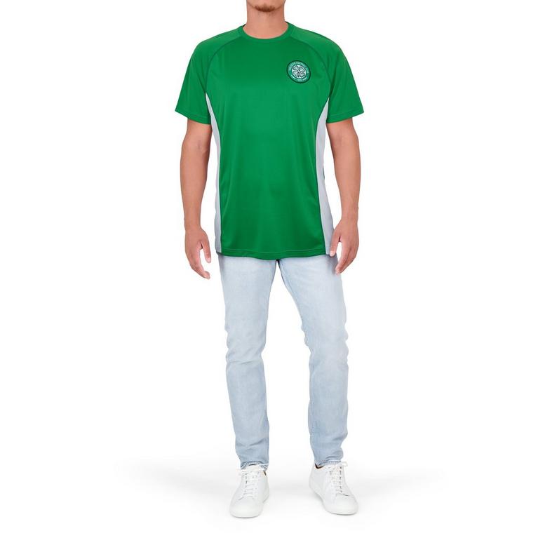 Vert/Blanc - Source Lab - Celtic Poly T-Shirt Mens - 2