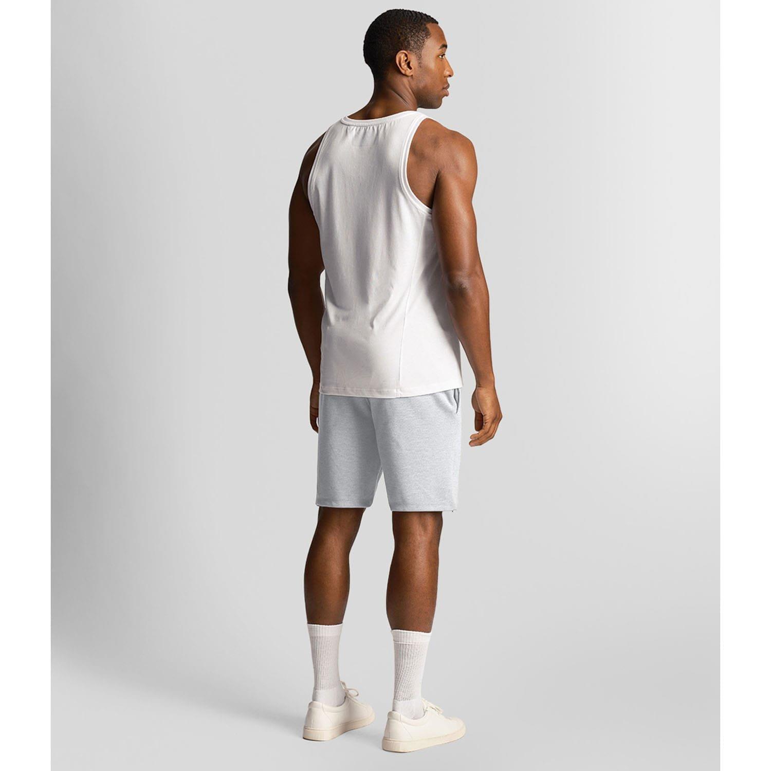 Grey - Lyle and Scott - Fly Fleece Shorts - 3