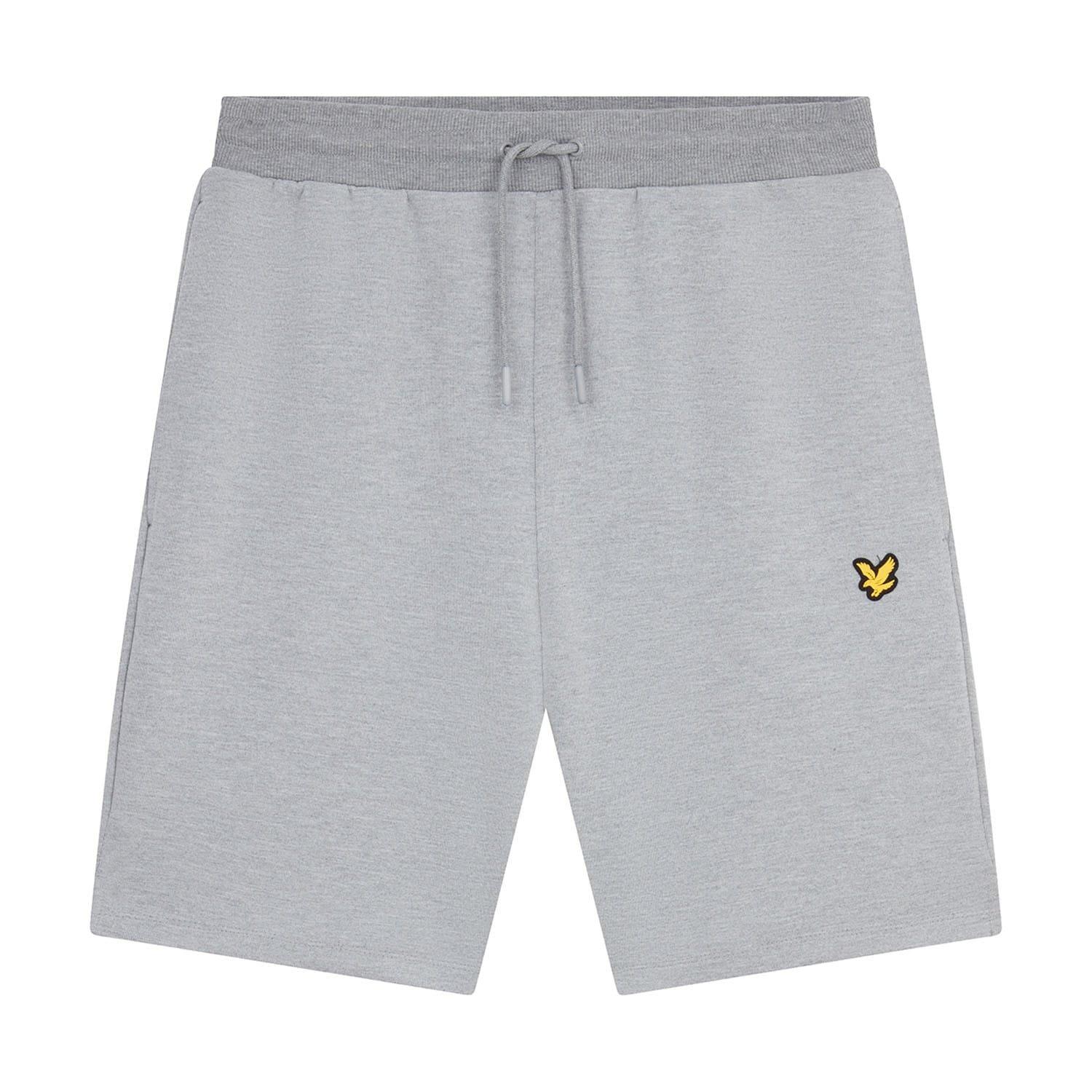 Grey - Lyle and Scott - Fly Fleece Shorts - 5