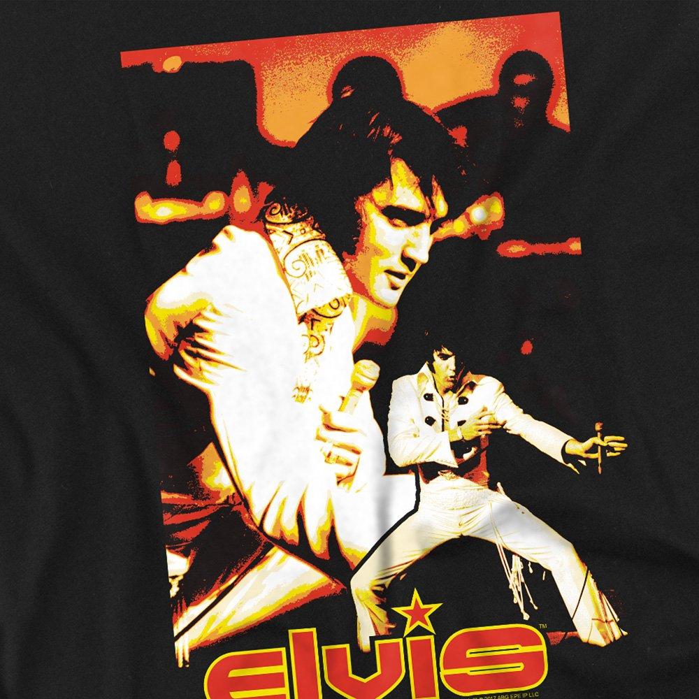 Black - Elvis Presley - Showman Long Sleeve T-Shirt Black - 2