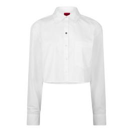 Hugo Ecarla Cropped Shirt