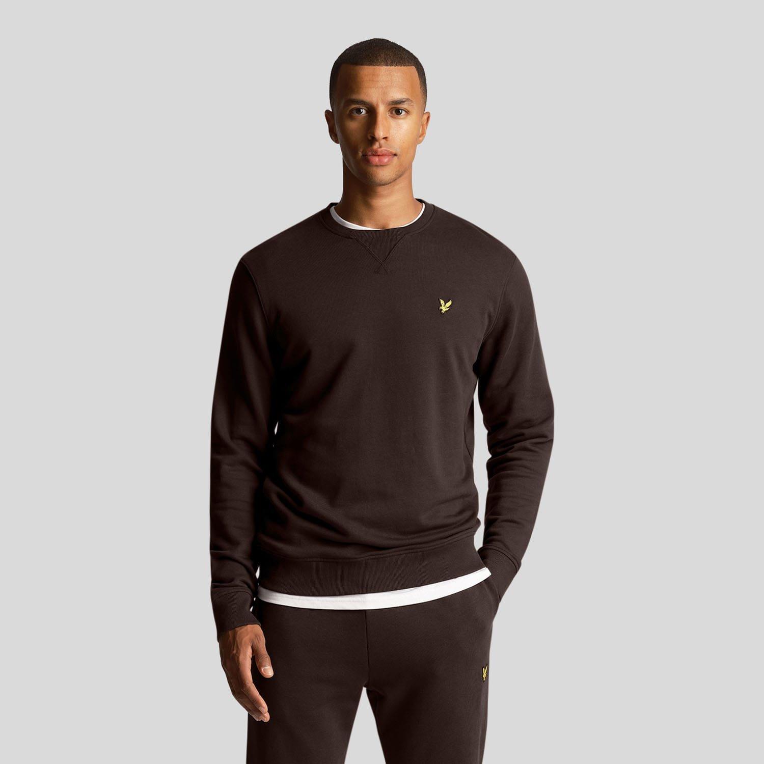 Brown - Lyle and Scott - Crewneck Sweatshirt - 1