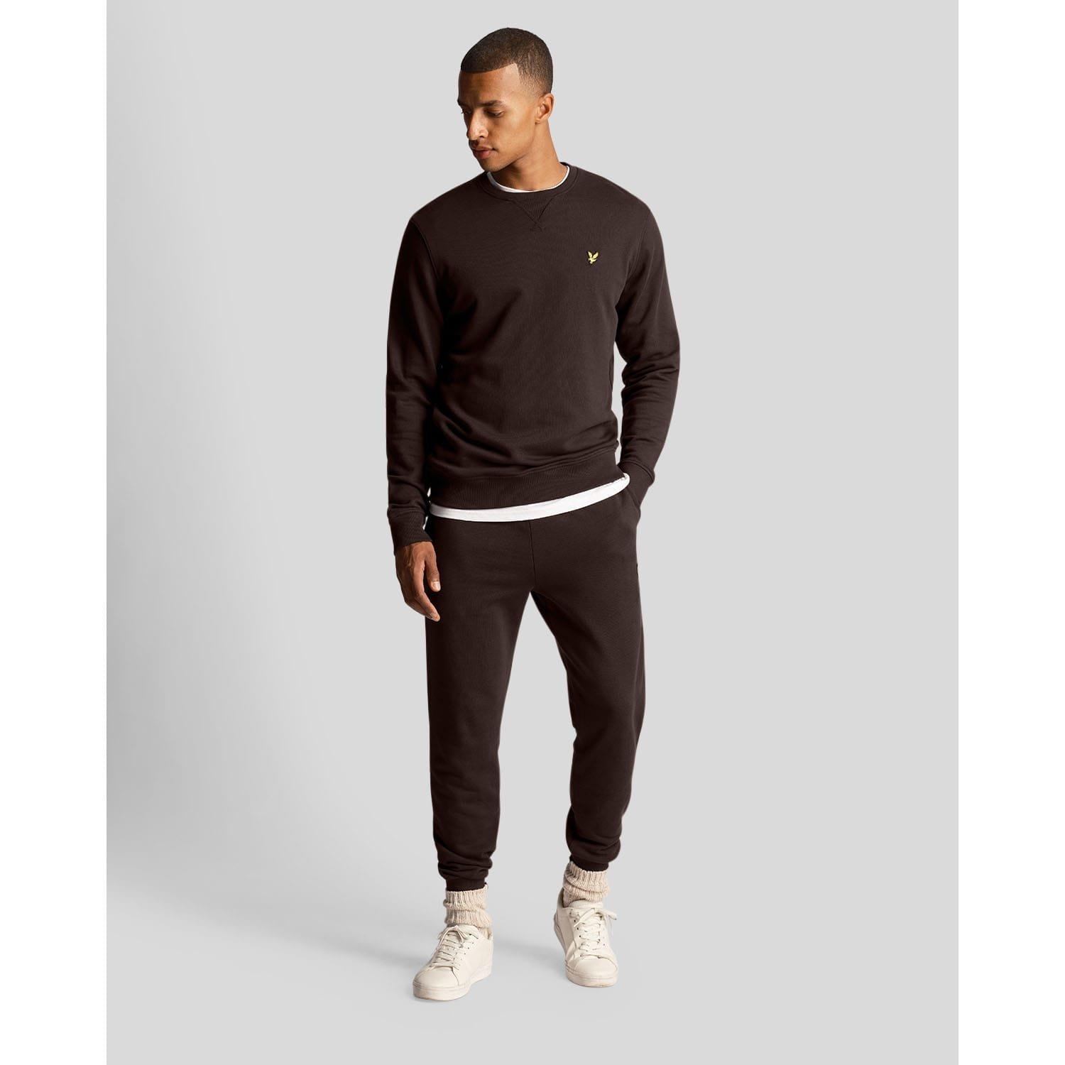 Brown - Lyle and Scott - Crewneck Sweatshirt - 2