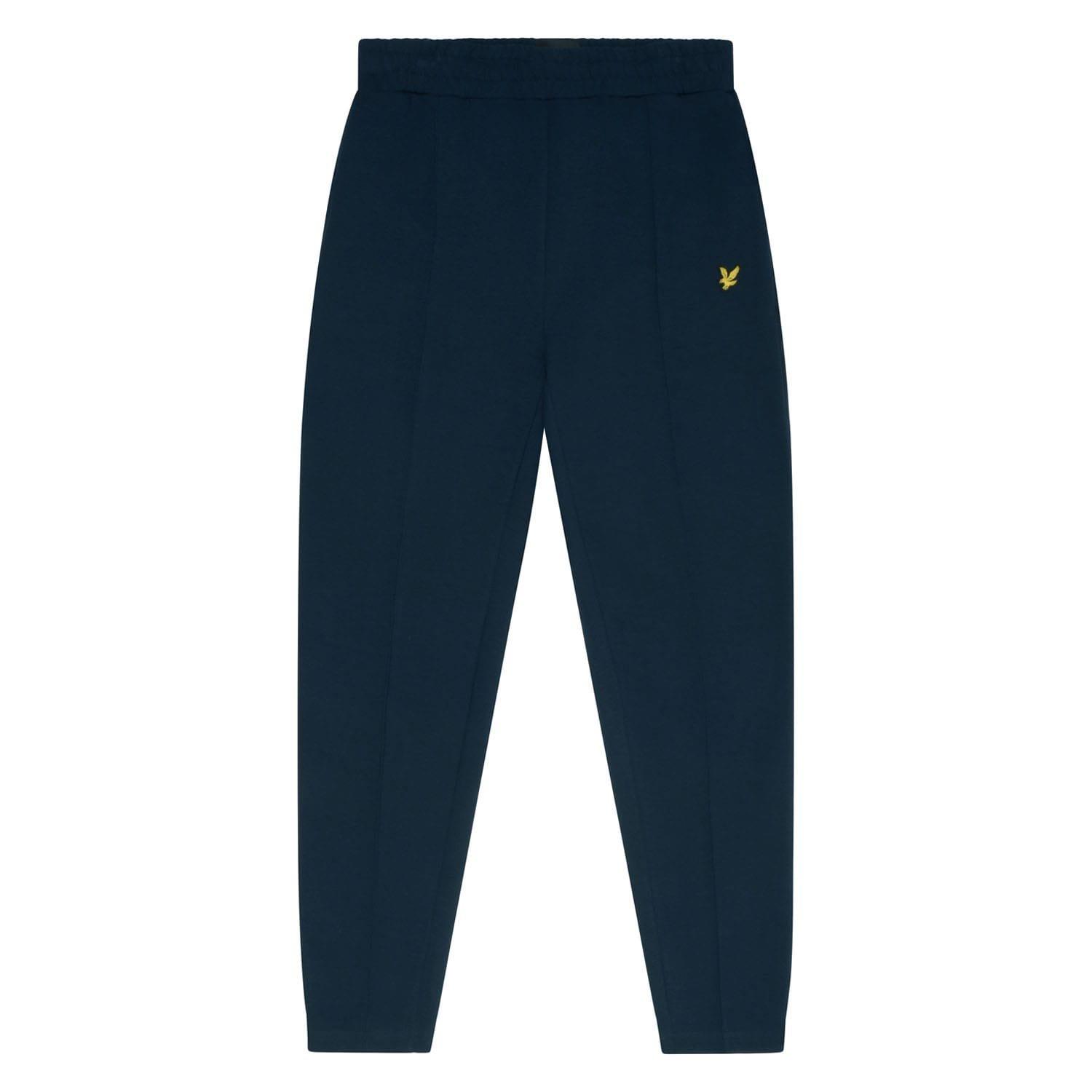 Navy - Lyle and Scott - Pintuck Interlock Sweatpants - 5