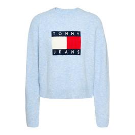 Tommy Jeans Melange Flag  Pull over Sweater