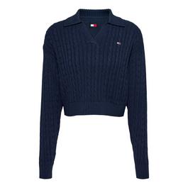 Tommy Jeans Cable Rugby Pullover sweater