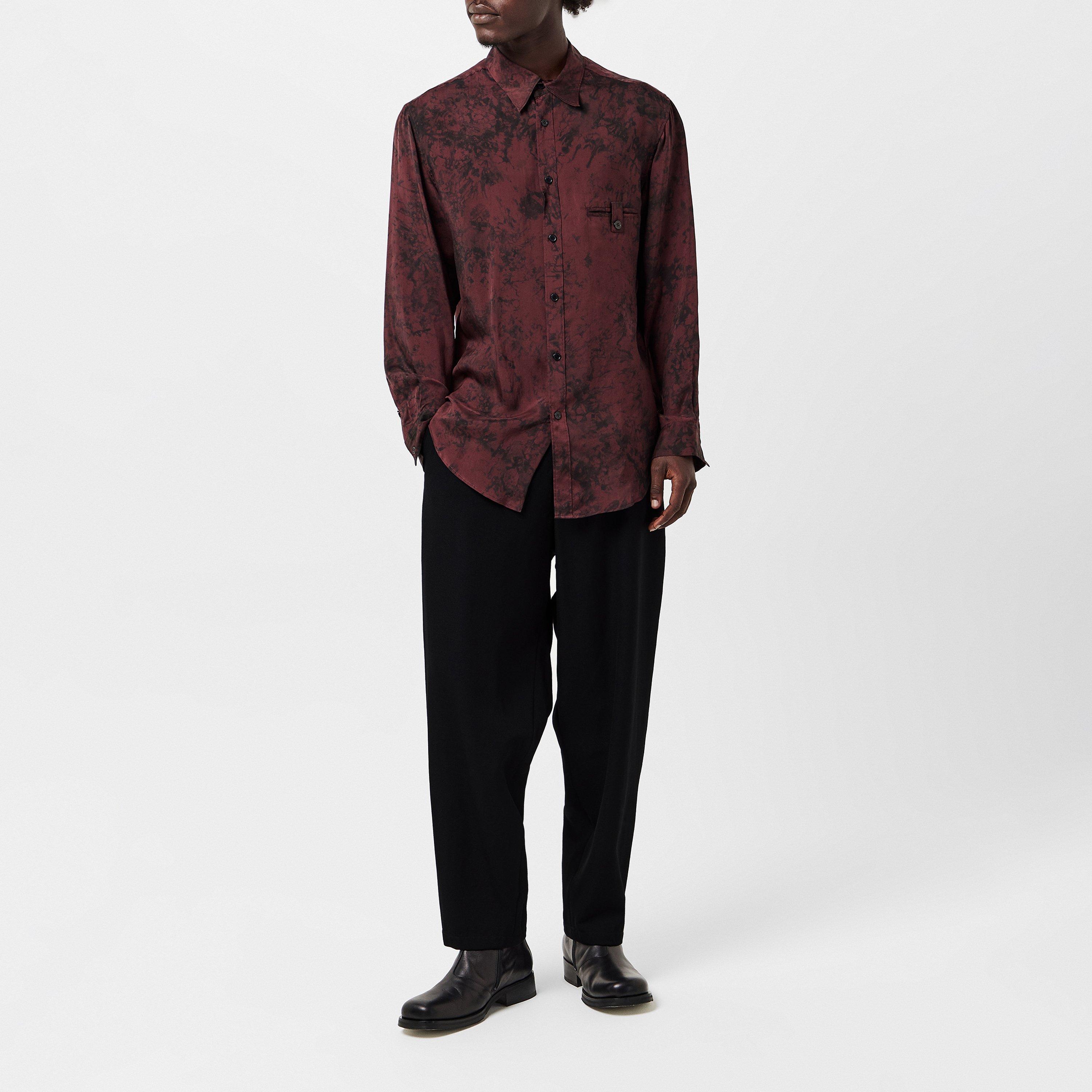 Black 1 - Yohji Yamamoto - Men's Pleated Trousers - 6