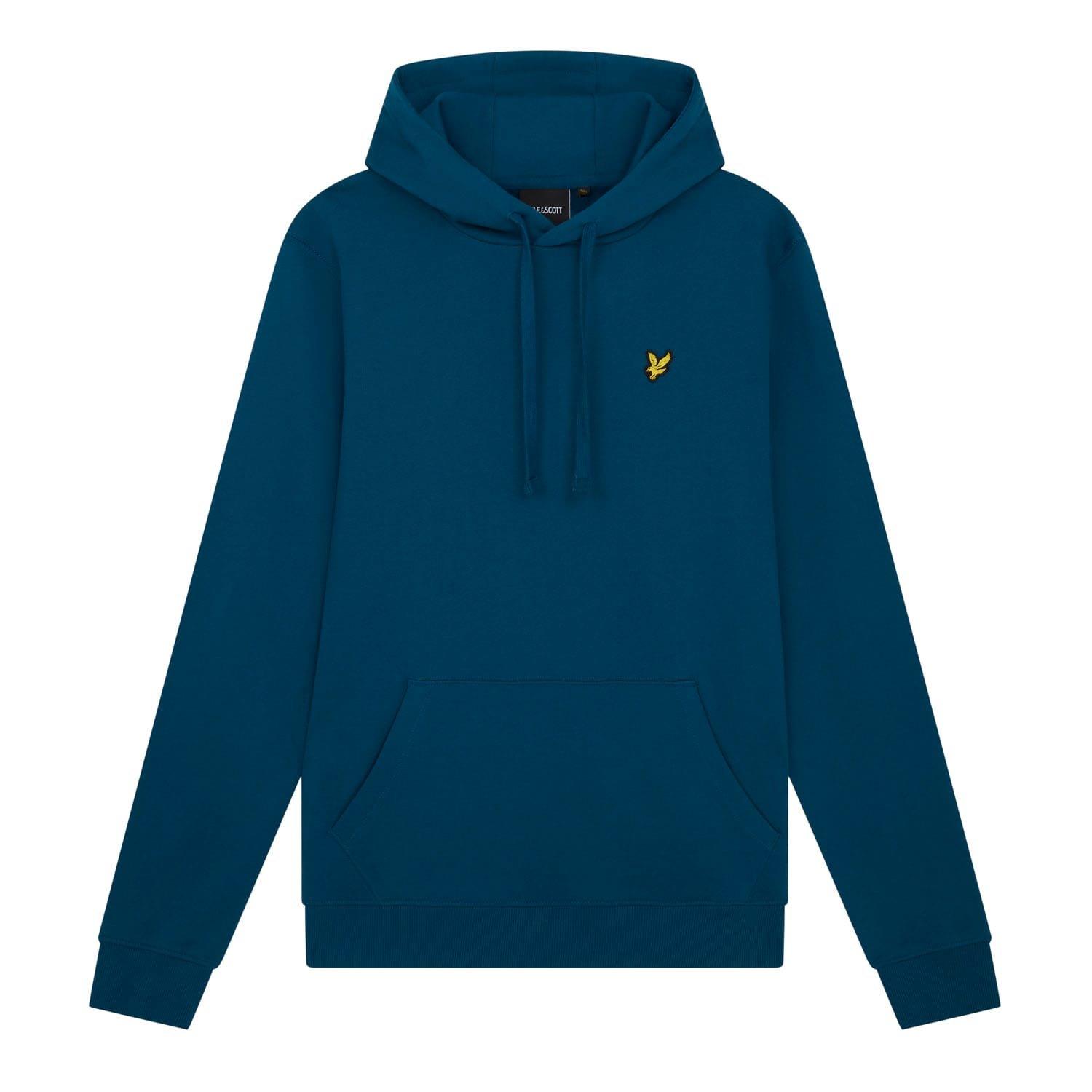 Navy - Lyle and Scott - Pullover Hoodie - 5