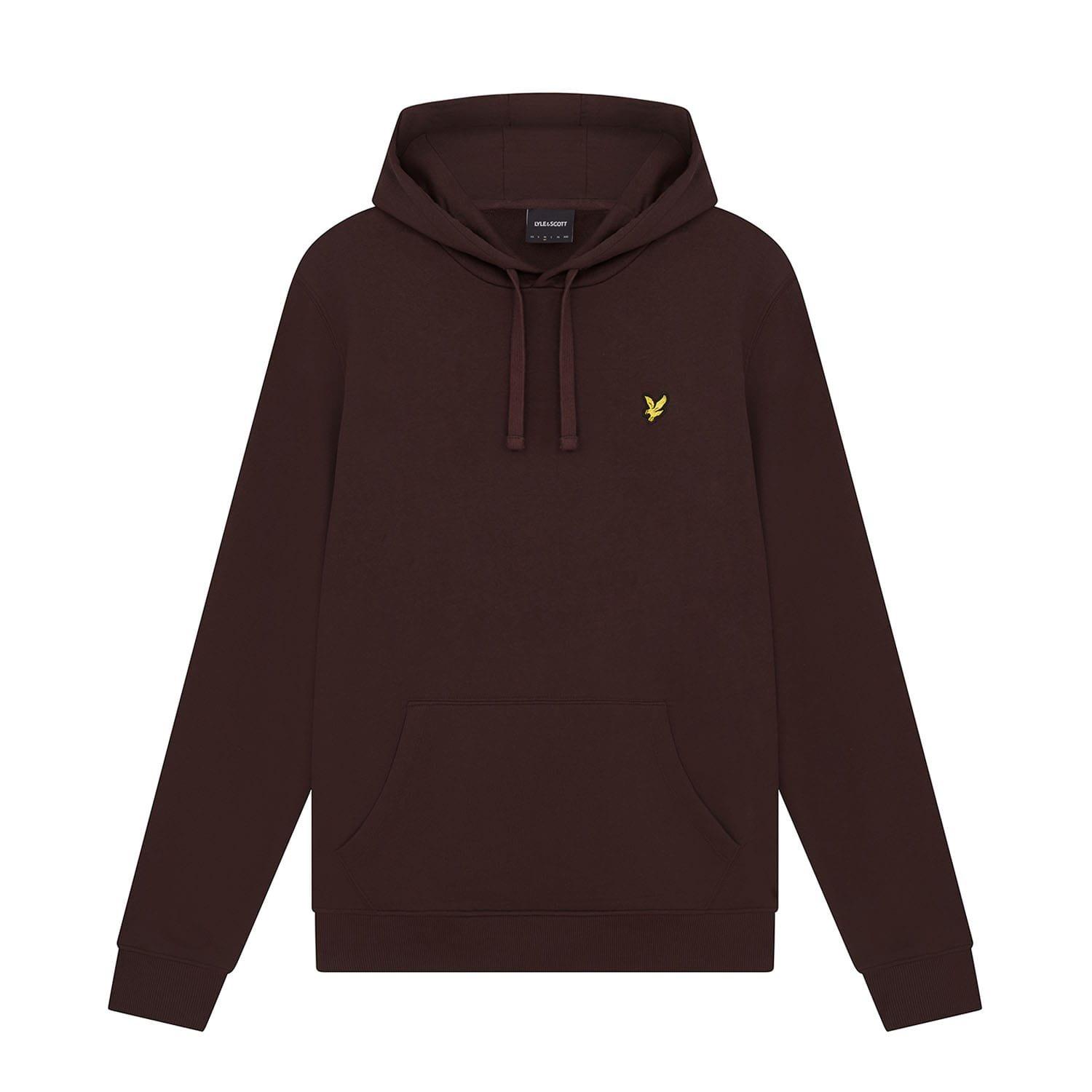 Brown - Lyle and Scott - Pullover Hoodie - 5