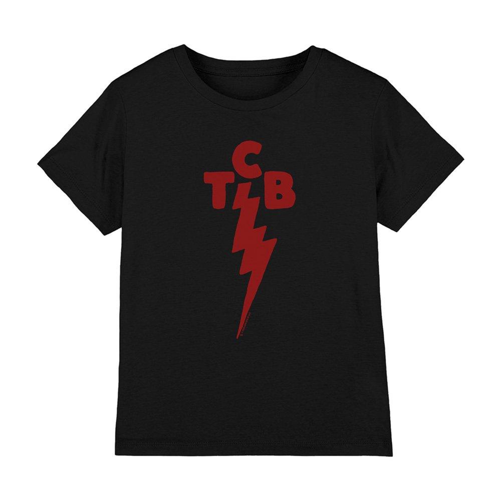 Black - Elvis Presley - Elvis Tcb Symbol Kids T-Shirt Black - 1
