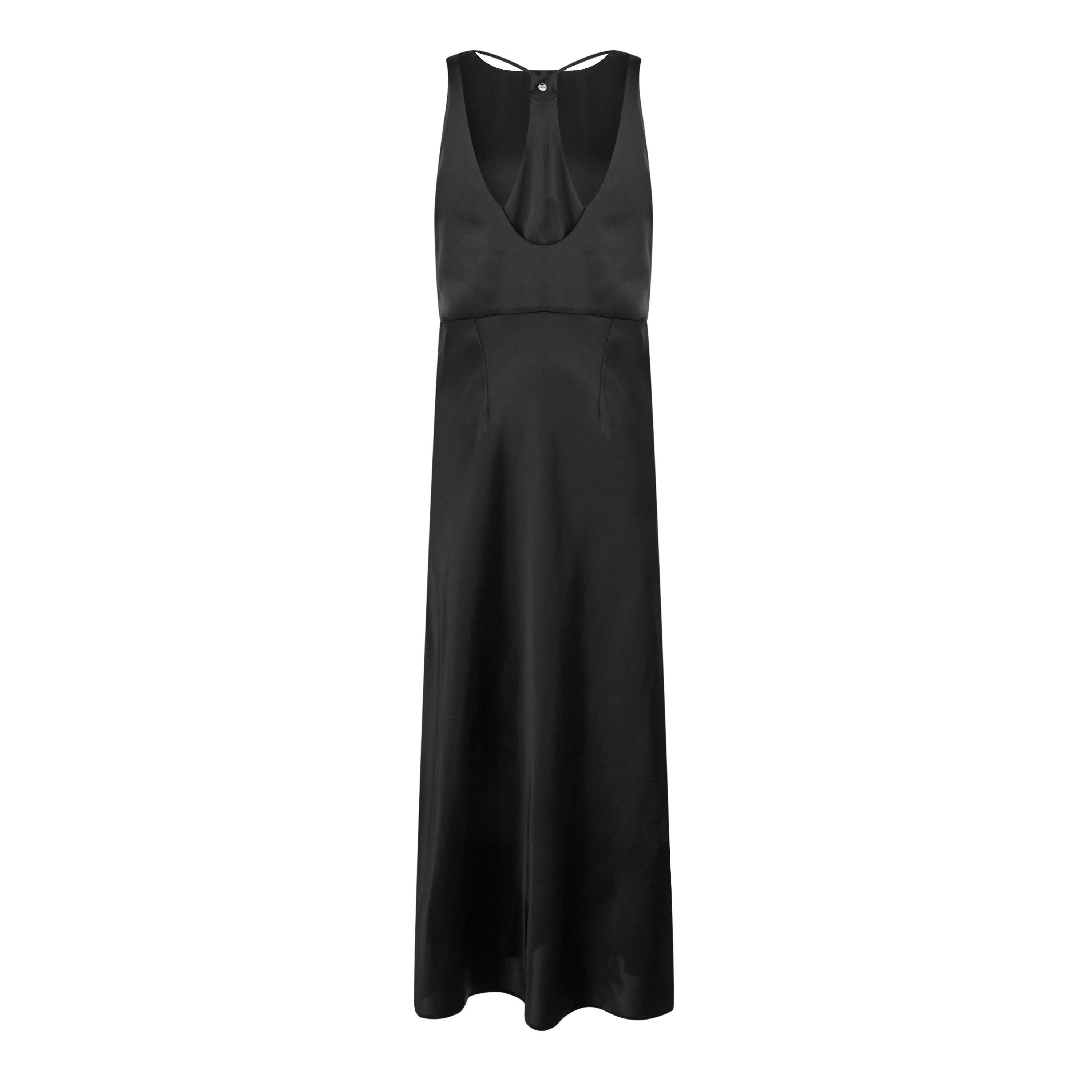 Black - Boss - Women's Dress with Cut Out Detailing - 6