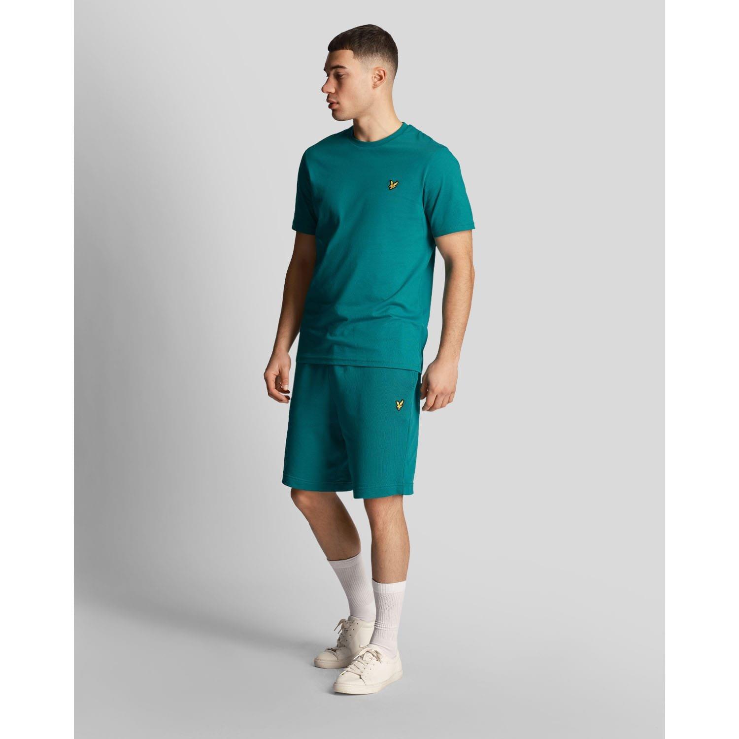 Green - Lyle and Scott - Sweat Shorts - 2