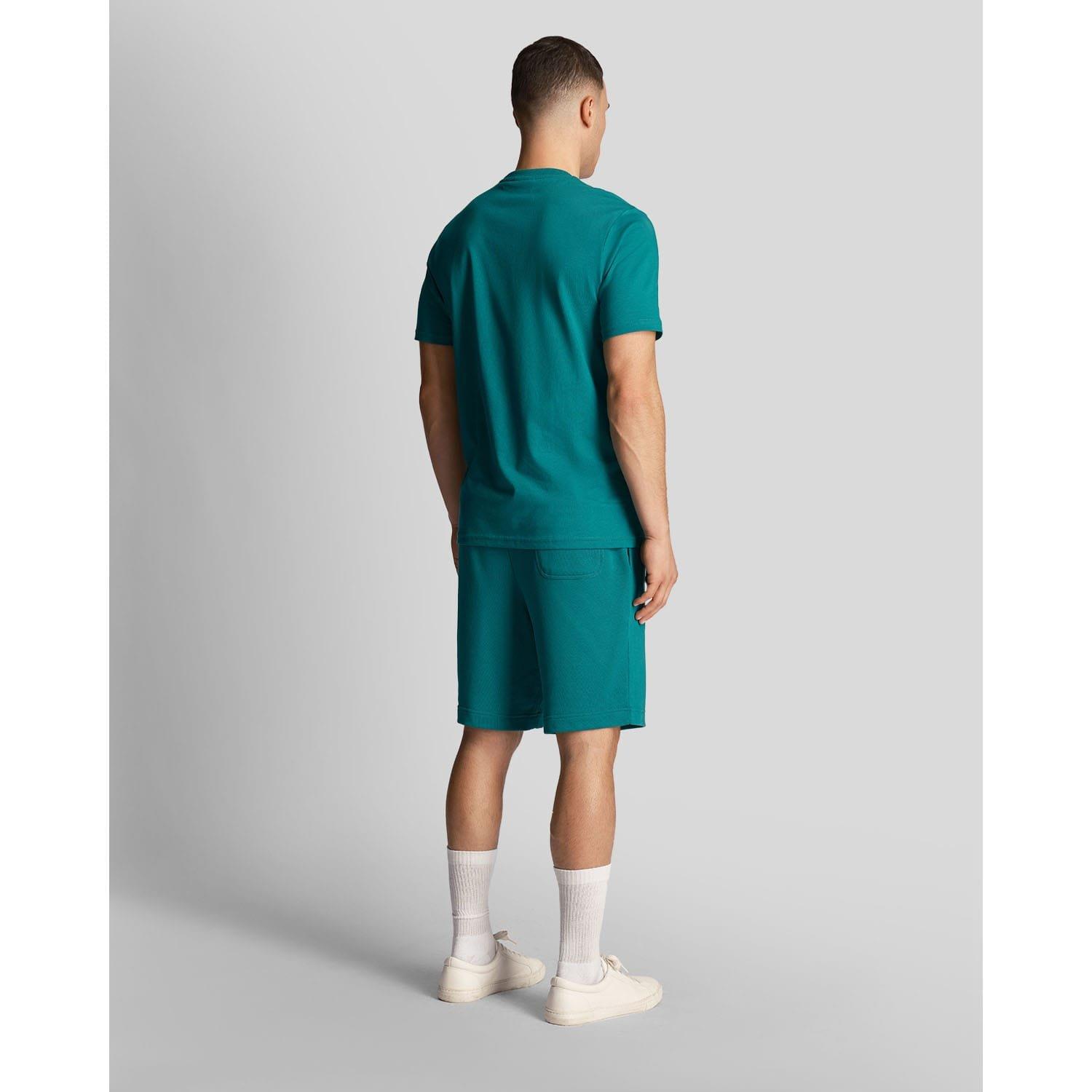 Green - Lyle and Scott - Sweat Shorts - 3