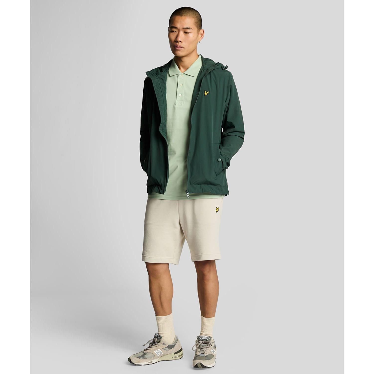 Green - Lyle and Scott - Plain Polo Shirt - 2