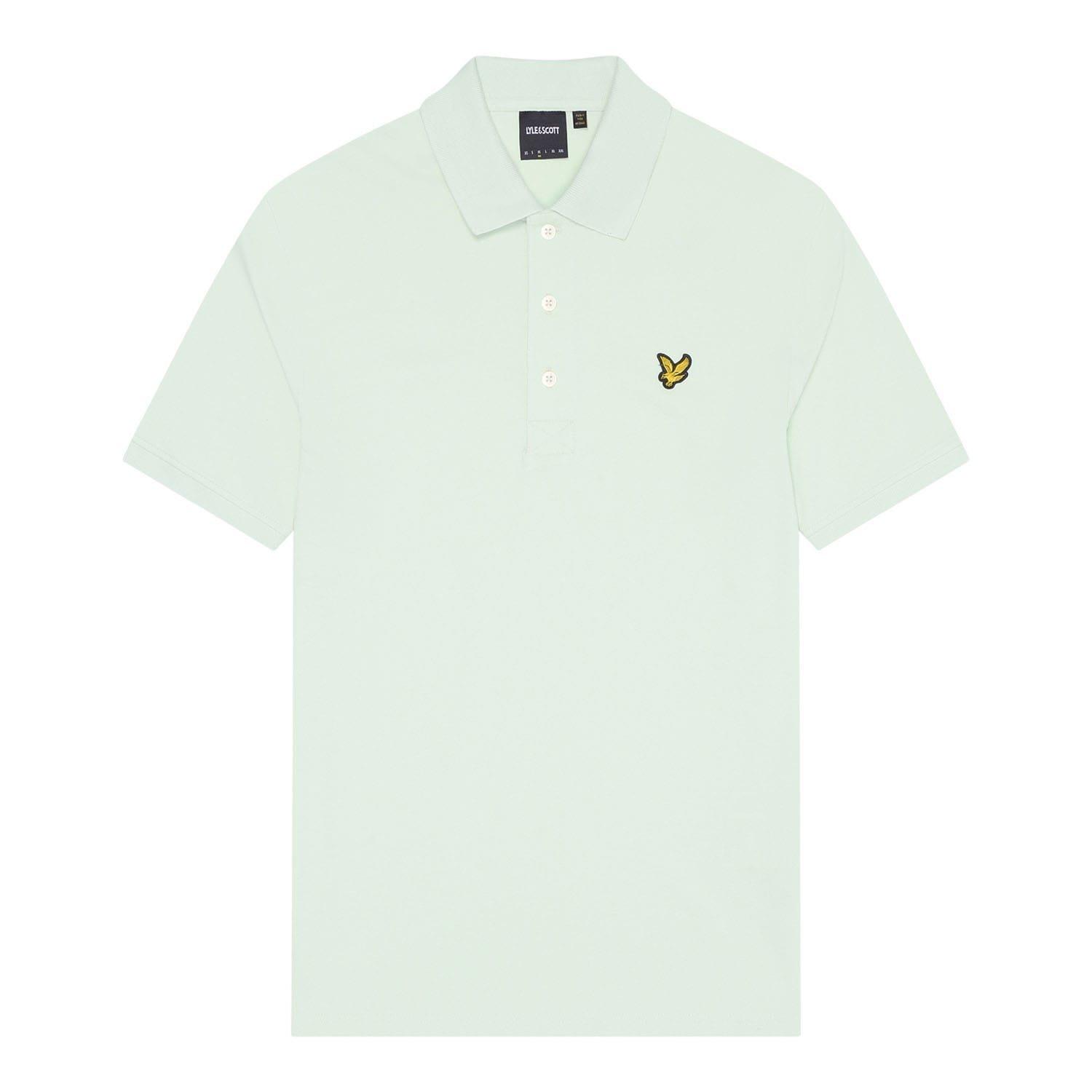 Green - Lyle and Scott - Plain Polo Shirt - 5