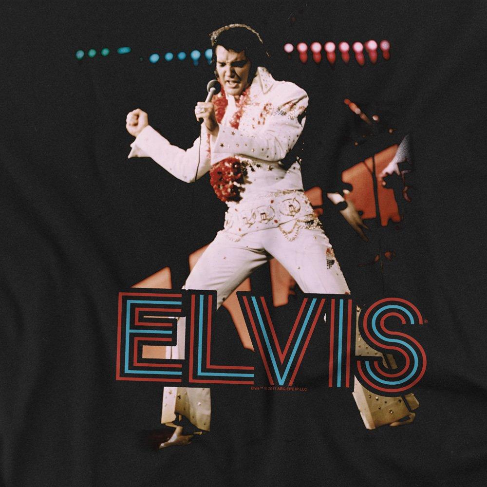 Black - Elvis Presley - Elvis Presley Hit The Lights Long Sleeve T-Shirt - 2