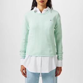 Tommy Hilfiger Boat Neck Slim Long Sleeve Jumper from Tommy Hilfiger