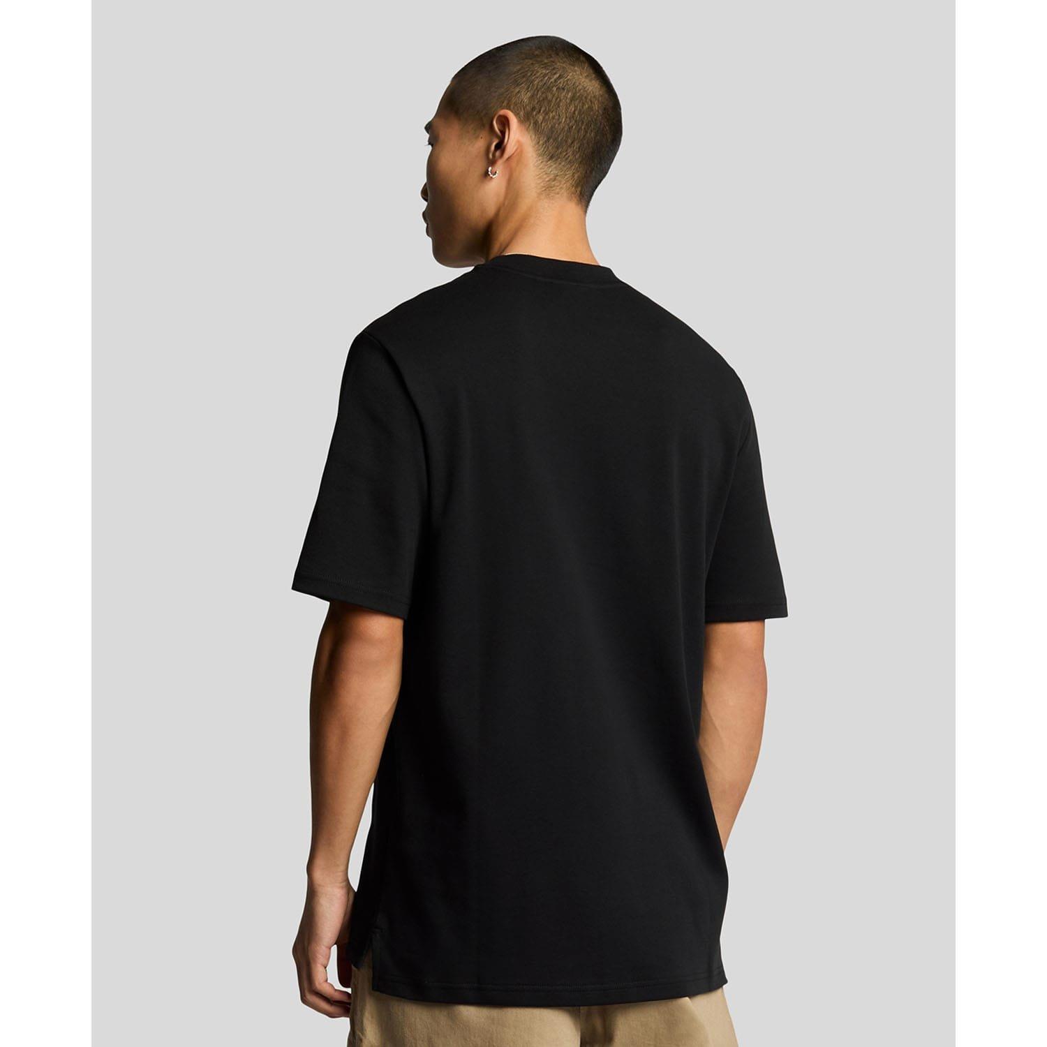 Black - Lyle and Scott - Interlock T-Shirt - 2