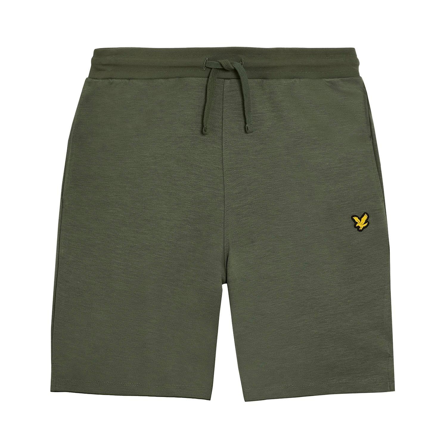 Green - Lyle and Scott - Fly Fleece Shorts - 5