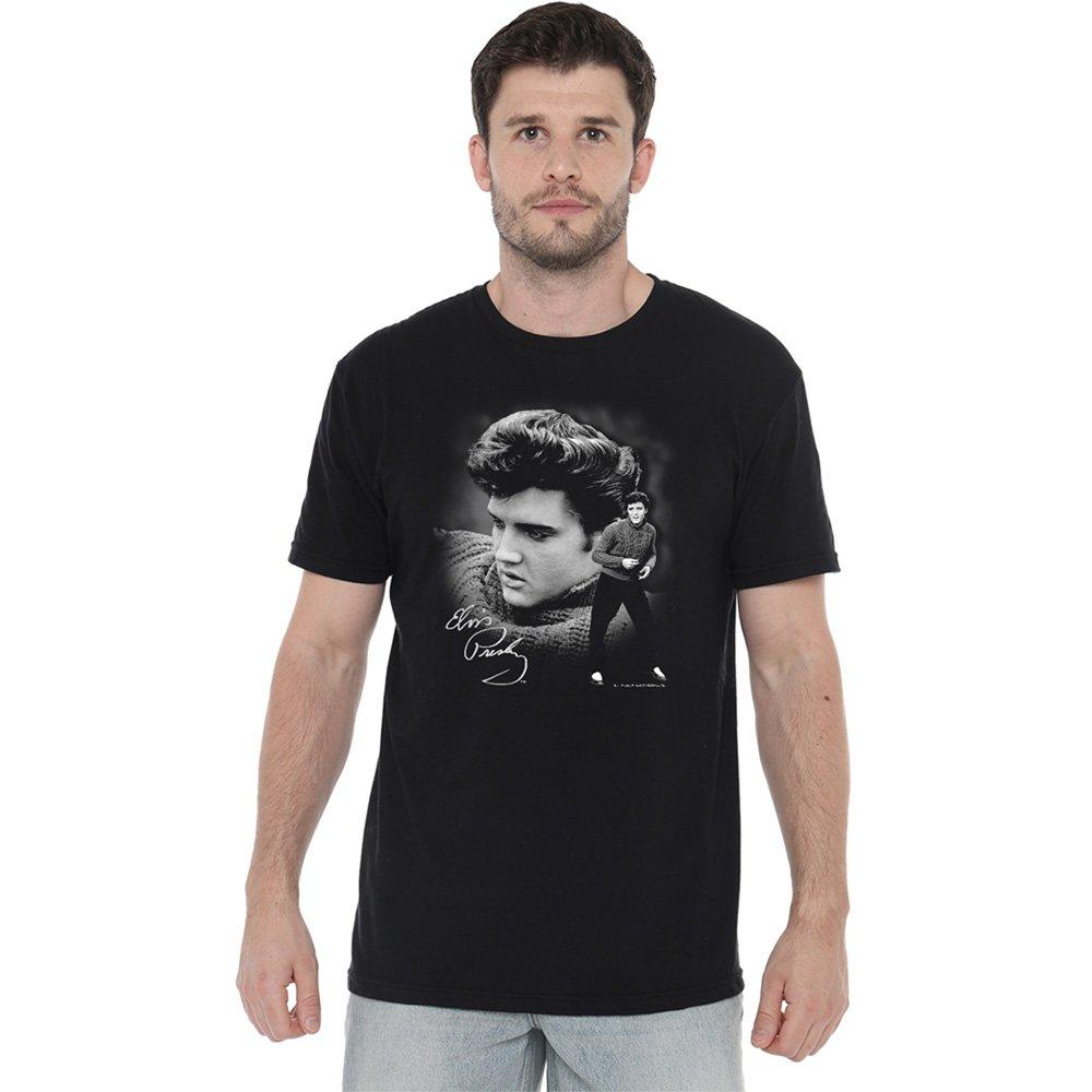 Black - Elvis Presley - Sweater T-Shirt Black - 1