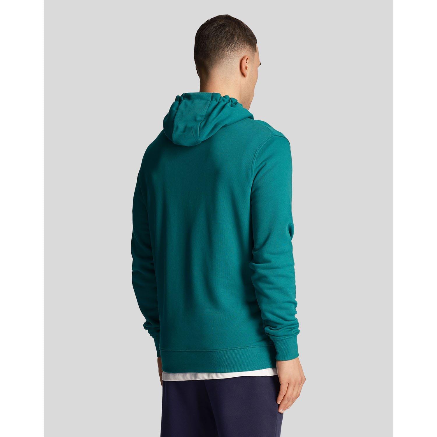 Green - Lyle and Scott - Pullover Hoodie - 2