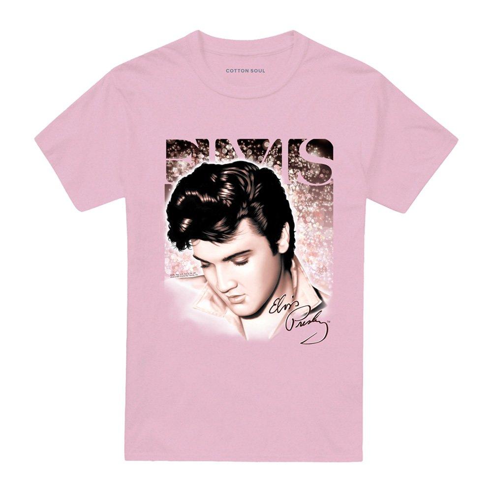 Pink - Elvis Presley - Elvis Presley Star Light T-Shirt Pink - 4