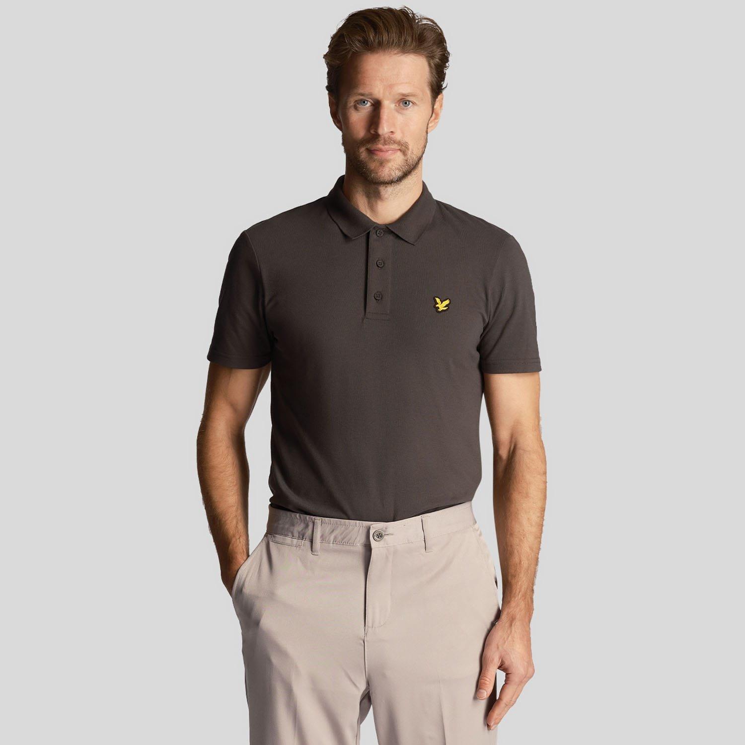 Grey - Lyle and Scott - Sport Polo Shirt - 1
