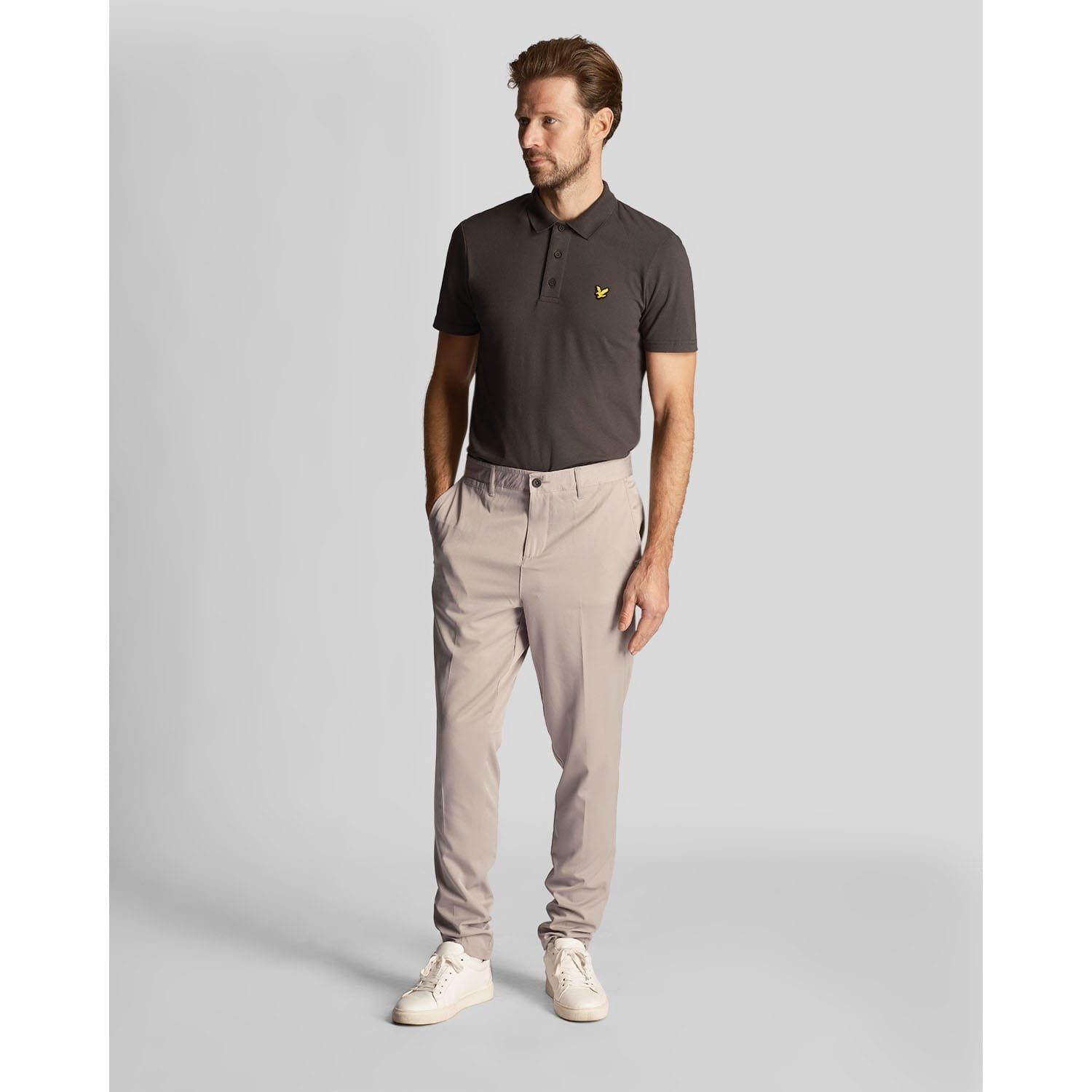 Grey - Lyle and Scott - Sport Polo Shirt - 2