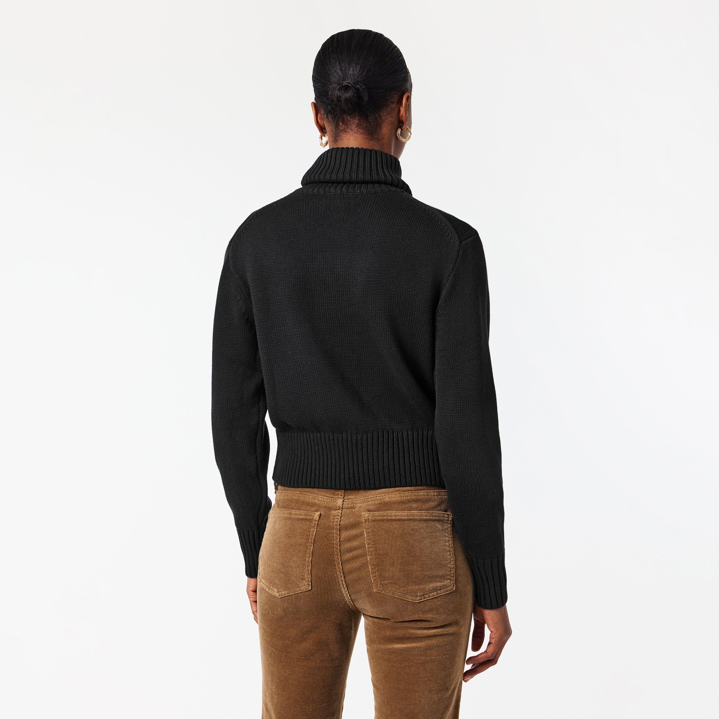 Black - Calvin Klein Jeans - Funnel Neck Sweater - 4