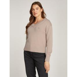 Calvin Klein Jeans V Neck Pullover sweater