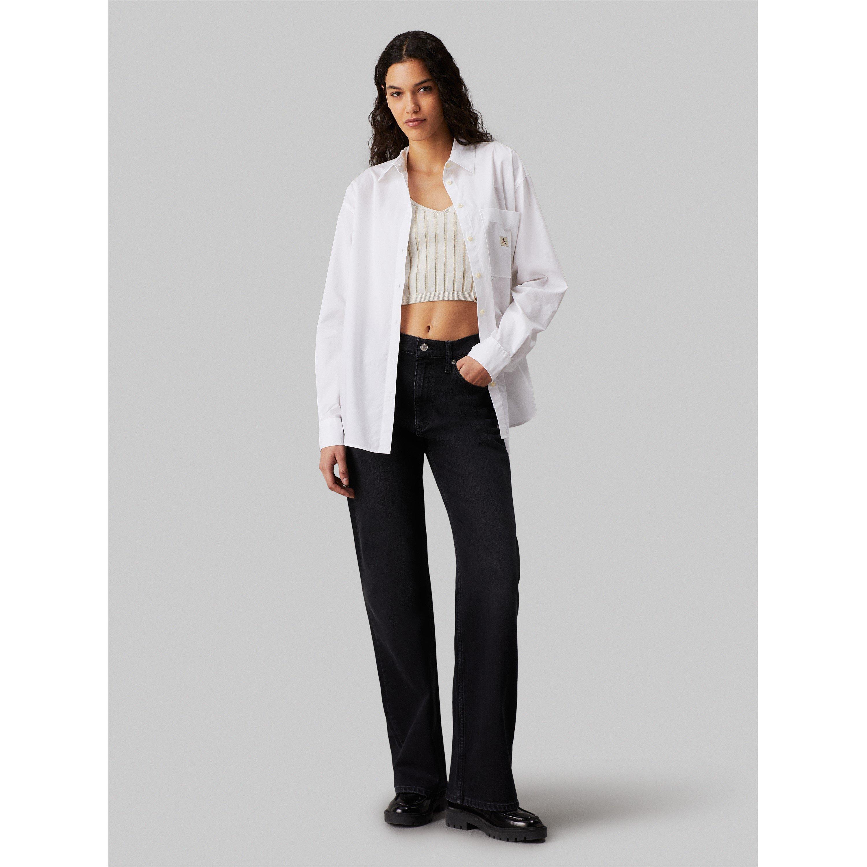 Bright White - Calvin Klein Jeans - Long Sleeve Shirt - 2