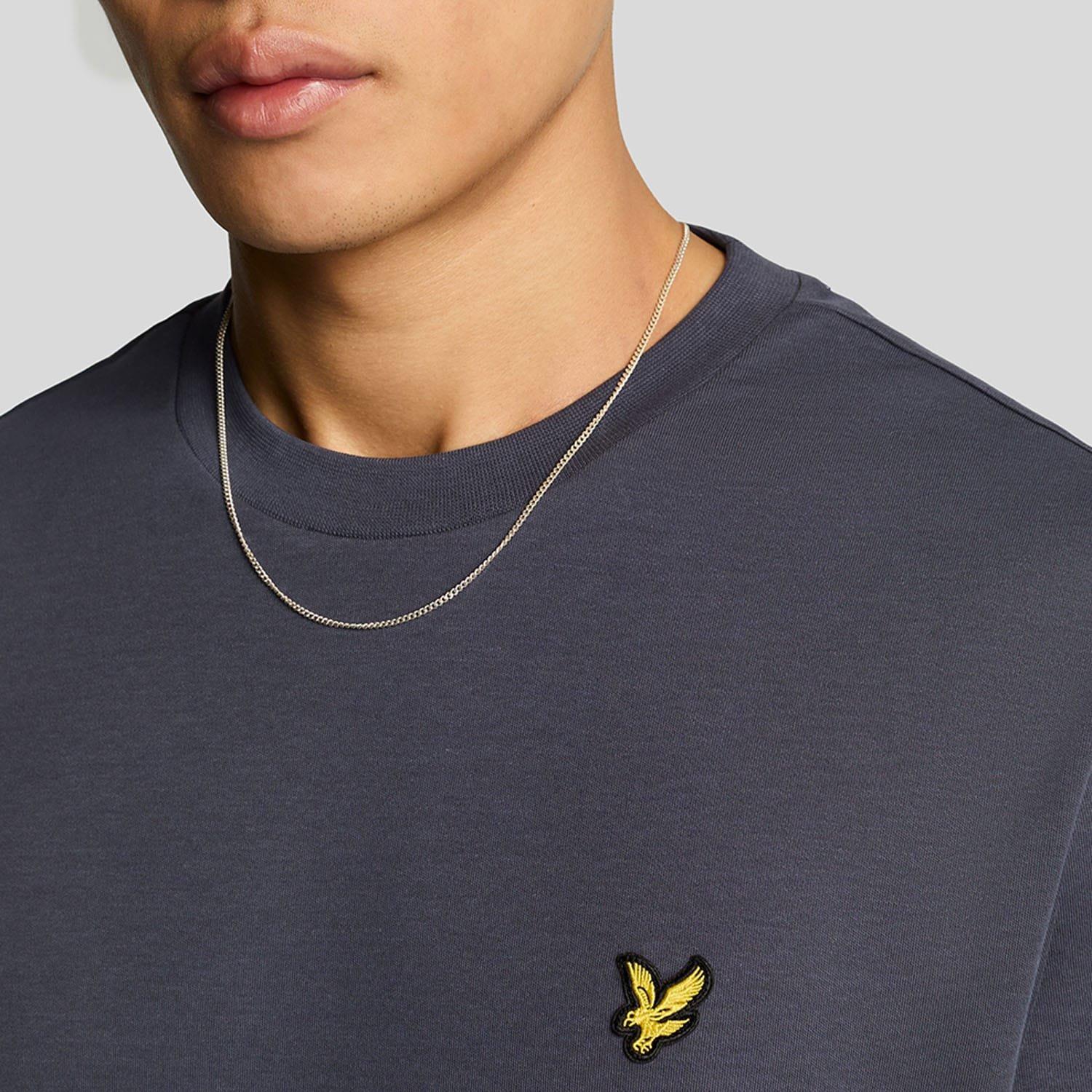 Navy - Lyle and Scott - Interlock T-Shirt - 4