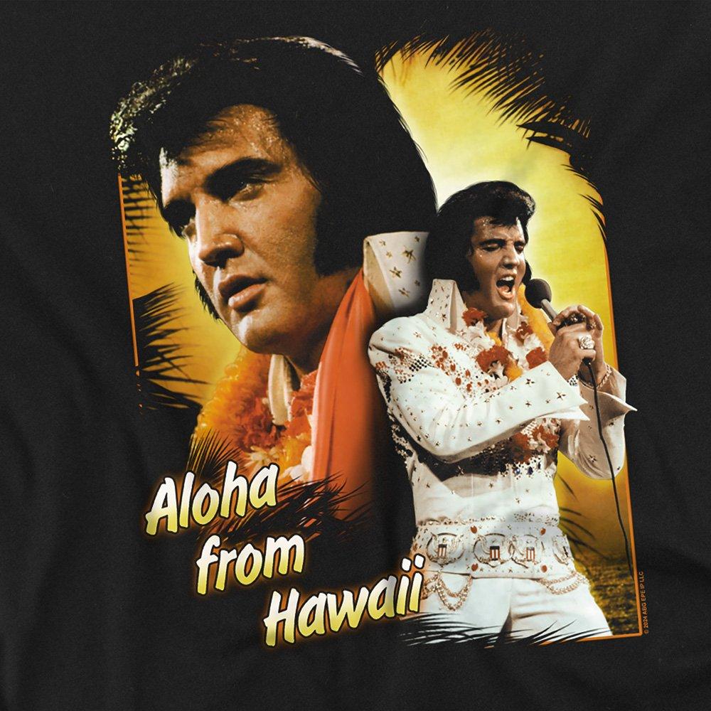 Black - Elvis Presley - Elvis Presley Aloha T-Shirt Black - 2