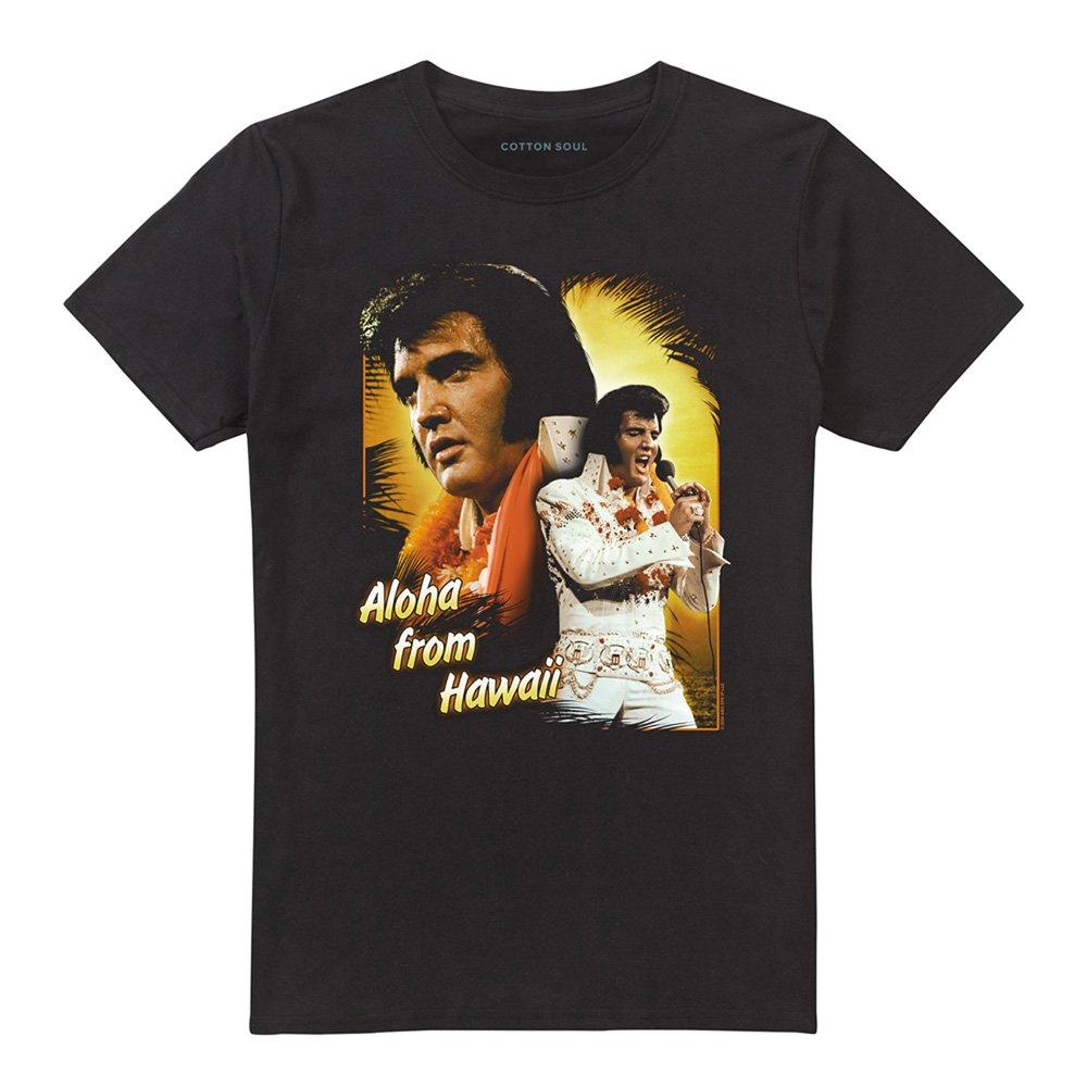 Black - Elvis Presley - Elvis Presley Aloha T-Shirt Black - 4