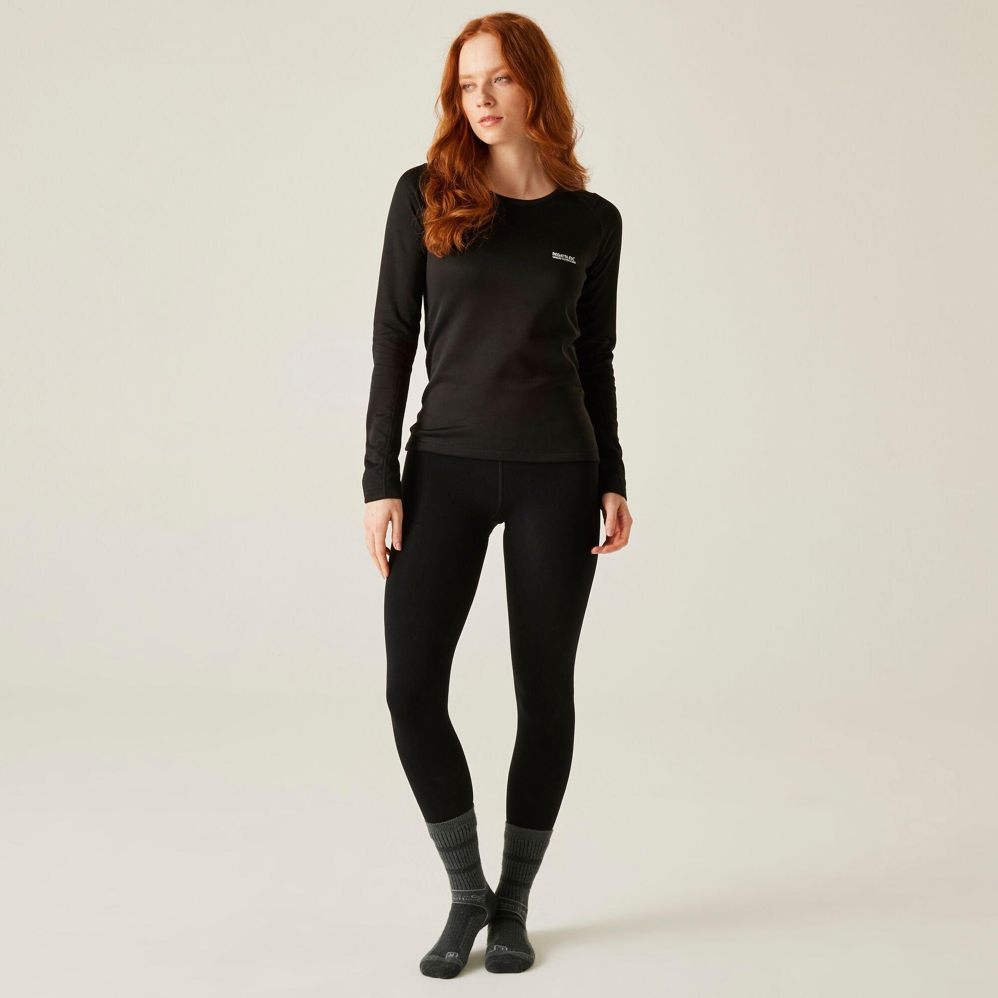 Black - Regatta - Womens Thermal Stretch Pants - 2