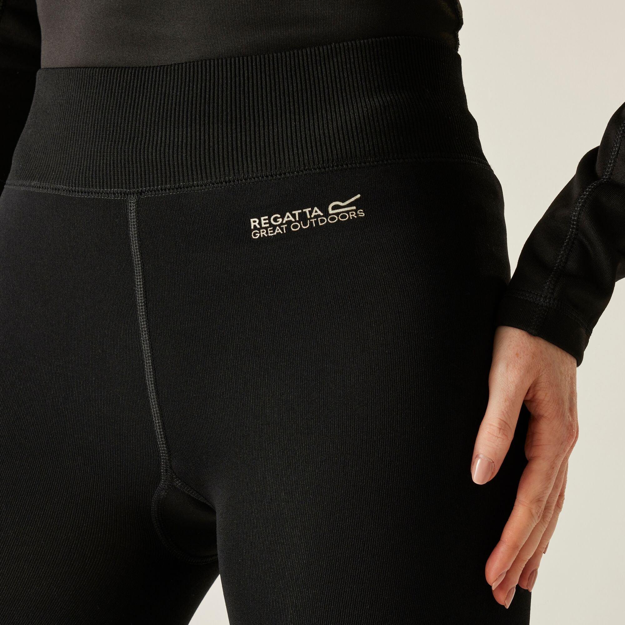 Black - Regatta - Womens Thermal Stretch Pants - 3