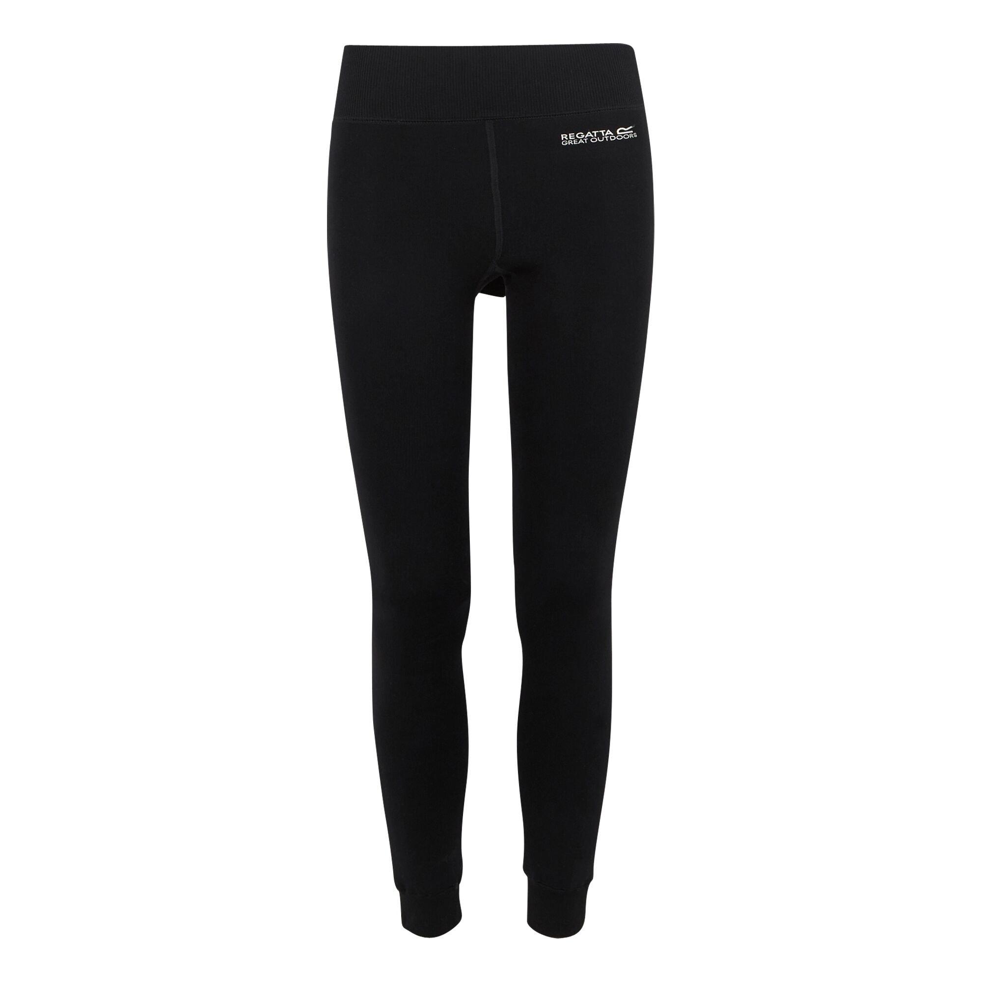 Black - Regatta - Womens Thermal Stretch Pants - 4
